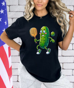 Pickleball Pickle Player Funny T-Shirt