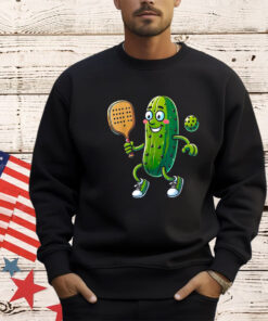 Pickleball Pickle Player Funny T-Shirt