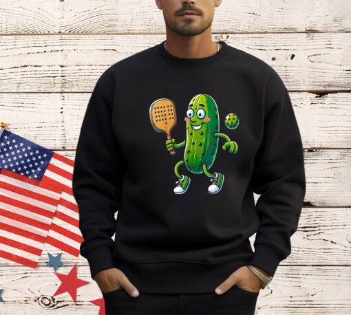 Pickleball Pickle Player Funny T-Shirt