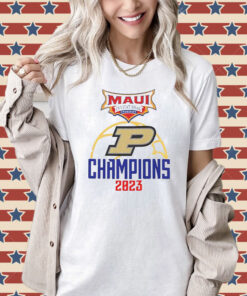 Purdue Maui Invitational Champions 2023 Shirt