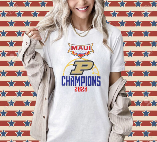 Purdue Maui Invitational Champions 2023 Shirt