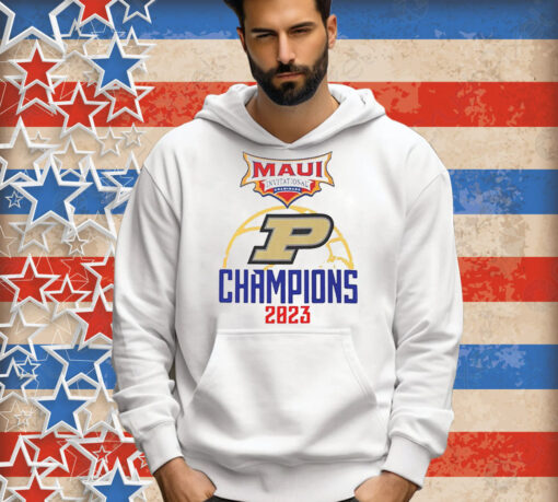 2023, Purdue, Maui, Invitational, Champions, T-Shirt, Purdue Maui Invitational, 2023 Champions, 2023 Purdue Champions, Maui Invitational Champions, 2023 Maui Invitational Champions, Purdue Champions T-Shirt, 2023 Purdue Maui Invitational Champions T-Shirt