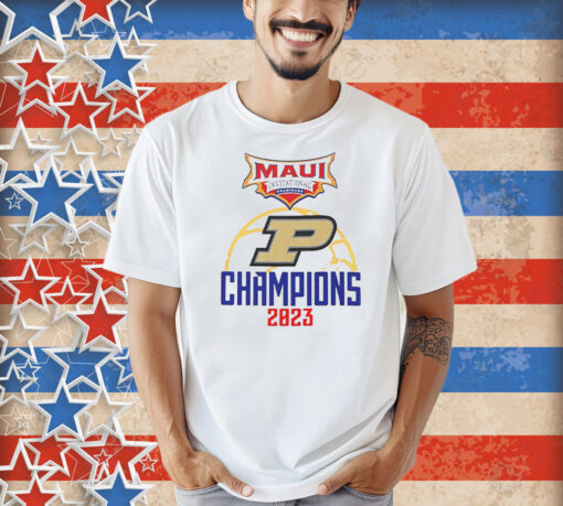 2023, Purdue, Maui, Invitational, Champions, T-Shirt, Purdue Maui Invitational, 2023 Champions, 2023 Purdue Champions, Maui Invitational Champions, 2023 Maui Invitational Champions, Purdue Champions T-Shirt, 2023 Purdue Maui Invitational Champions T-Shirt