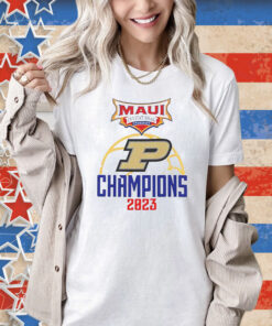 2023, Purdue, Maui, Invitational, Champions, T-Shirt, Purdue Maui Invitational, 2023 Champions, 2023 Purdue Champions, Maui Invitational Champions, 2023 Maui Invitational Champions, Purdue Champions T-Shirt, 2023 Purdue Maui Invitational Champions T-Shirt