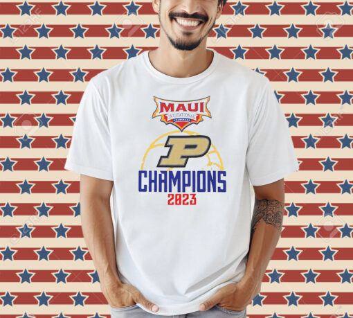 Purdue Maui Invitational Champions 2023 Shirt