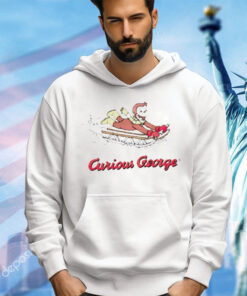 Relaxed Curious George graphic shirt