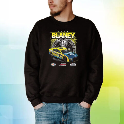 Ryan Blaney Team Penske 2023 Nascar Cup Series Champion Hoodie T-Shirt