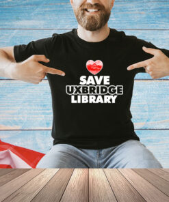 Save Uxbridge Library shirt