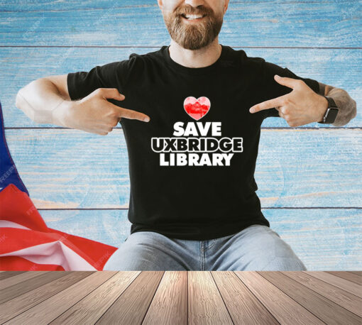 Save Uxbridge Library shirt