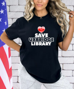 Save Uxbridge Library shirt