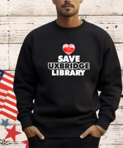 Save Uxbridge Library shirt