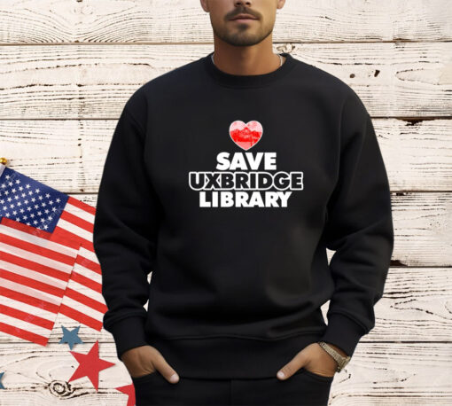 Save Uxbridge Library shirt