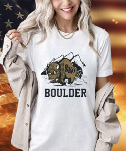 SKO Boulder Heathered est 1876 mascot vintage shirt