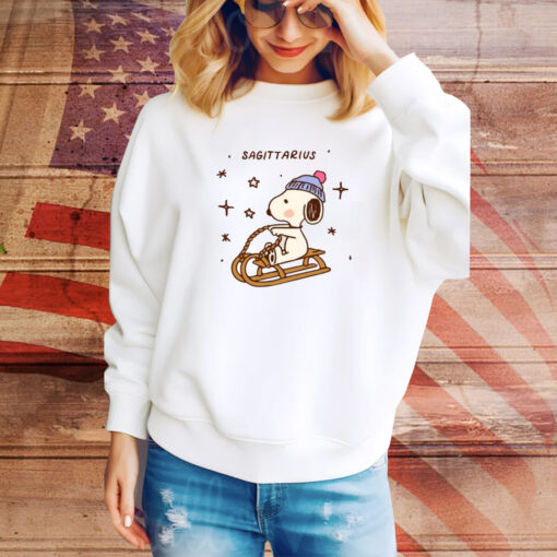 Sagittarius Winter Snoopy SweatShirt