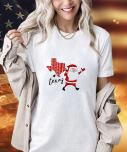 Santa Claus Casual Texas Christmas Shirt