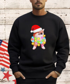 Shiba dog Inu Christmas shirt