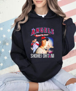 Shohei Ohtani Los Angeles Angels beyond the dream signature shirt