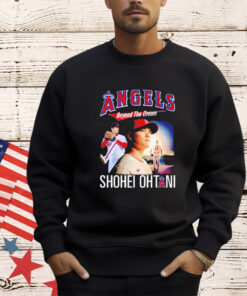 Shohei Ohtani Los Angeles Angels beyond the dream signature shirt