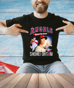 Shohei Ohtani Los Angeles Angels beyond the dream signature shirt