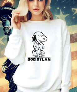 Snoopy Peanuts bob dylan shirt