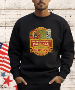 Snow Miser and Heat Miser Miser brothers jalapeno and mint pale ale red hot ice cold craft brewed est 1974 shirt