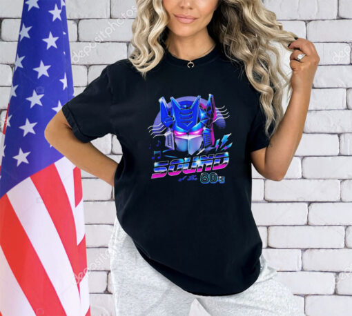 Soundwave from Transformers sound of the 80’s shirt