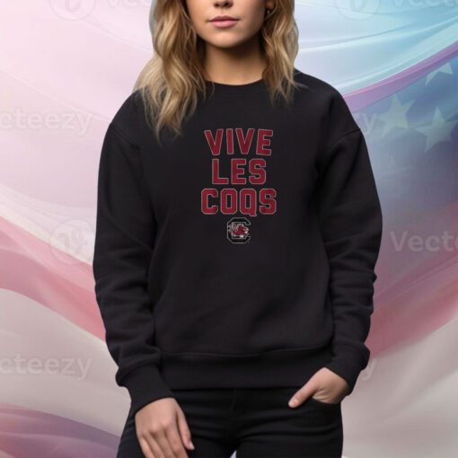 South Carolina: Vive Les Coqs Hoodie SweatShirt