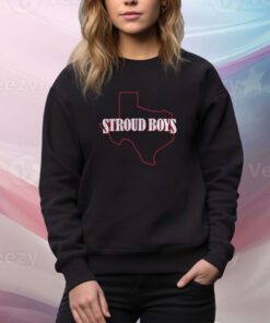 Stroud Boys Texans State Outline SweatShirt