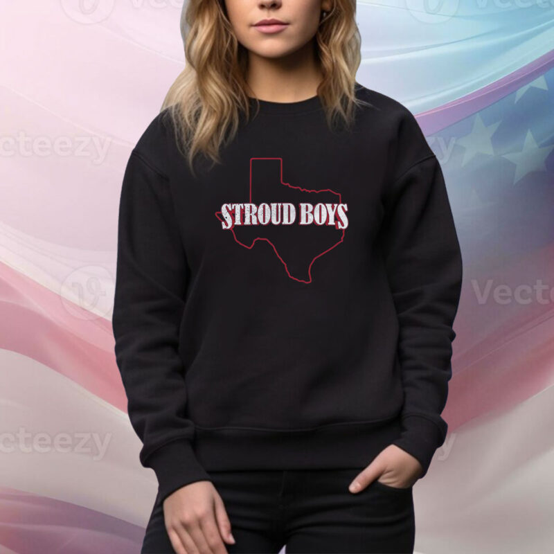 Stroud Boys Texans State Outline SweatShirt