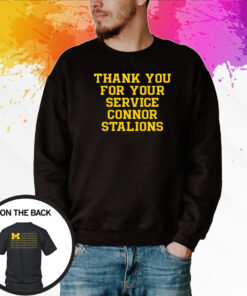 Thank You For Your Service Connor Stalions Hoodie T-Shirts