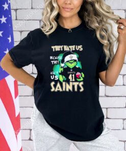 The Grinch they hate us because they ain’t us New Orleans Saints shirt