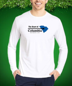 The Heart Of Columbia Bluetile Skateboards Est. 2001 Hoodie Shirt