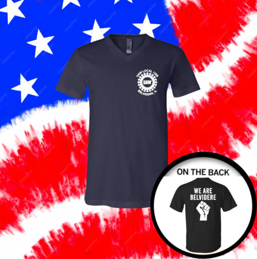 Uaw Local 1268 Belvidere IL Joe Biden V-Neck Unisex Shirts