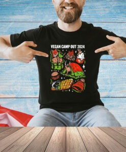 Vegan Camp Out 2024 shirt