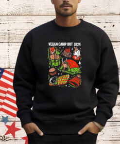 Vegan Camp Out 2024 shirt