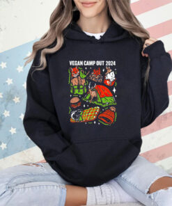 Vegan Camp Out 2024 shirt