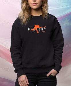 Wayne Gretzky: Silhouette Edmonton SweatShirt