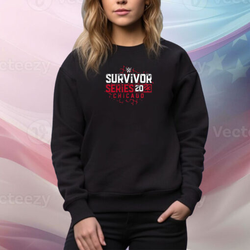 Wwe Fanatics Branded Survivor Series 2023 Chain Link Fence SweatShirt