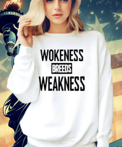 Zeek Arkham, Wokeness Breeds Weakness, Shirt, T-Shirt, Graphic Tee, Clothing, Apparel, Menswear, Mens Clothing, Mens Apparel