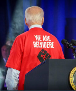 Official Uaw We Are Belvidere Red Tee Shirts