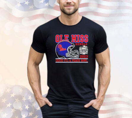 Ole Miss Rebels Football Chick-Fil-A Peach Bowl 2023 shirt