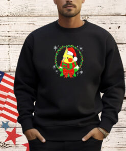 Cockatiel Santa hat Christmas shirt