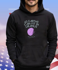 63 earths can fit in Uranus shirt