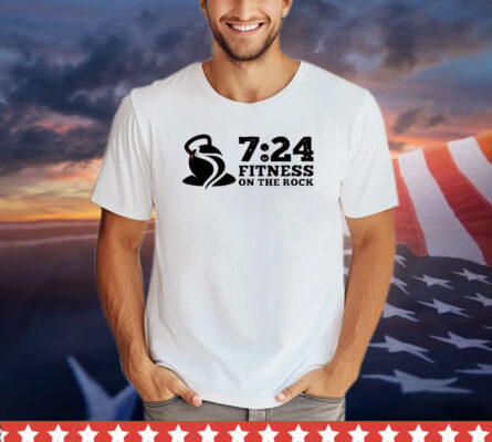 7 24 fitness on the rock shirt