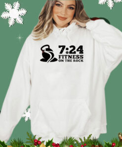 7 24 fitness on the rock shirt