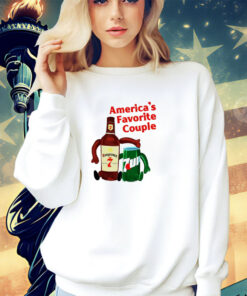 America’s favorite couple Seagram’s 7up shirt