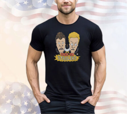 Beavis And Butt-Head X Pittsburgh Steelers Sack ’Em Shirt