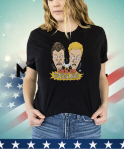 Beavis And Butt-Head X Pittsburgh Steelers Sack ’Em Shirt