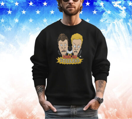 Beavis And Butt-Head X Pittsburgh Steelers Sack ’Em Shirt