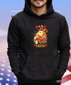 Cat bard at your service shirt